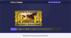 Desktop Screenshot of causewaysecuritysolutions.com
